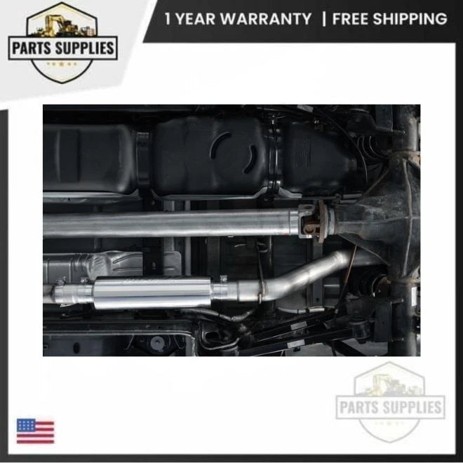 S5149AL Steel Cat Back Single Side Exhaust for Ram 2500 3500 (2014–2024)