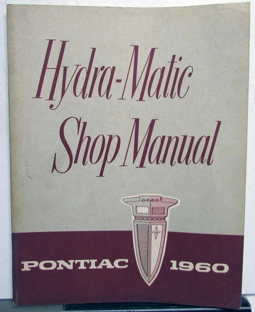 Hydra-Matic Transmission Service Manual for Pontiac (1960)