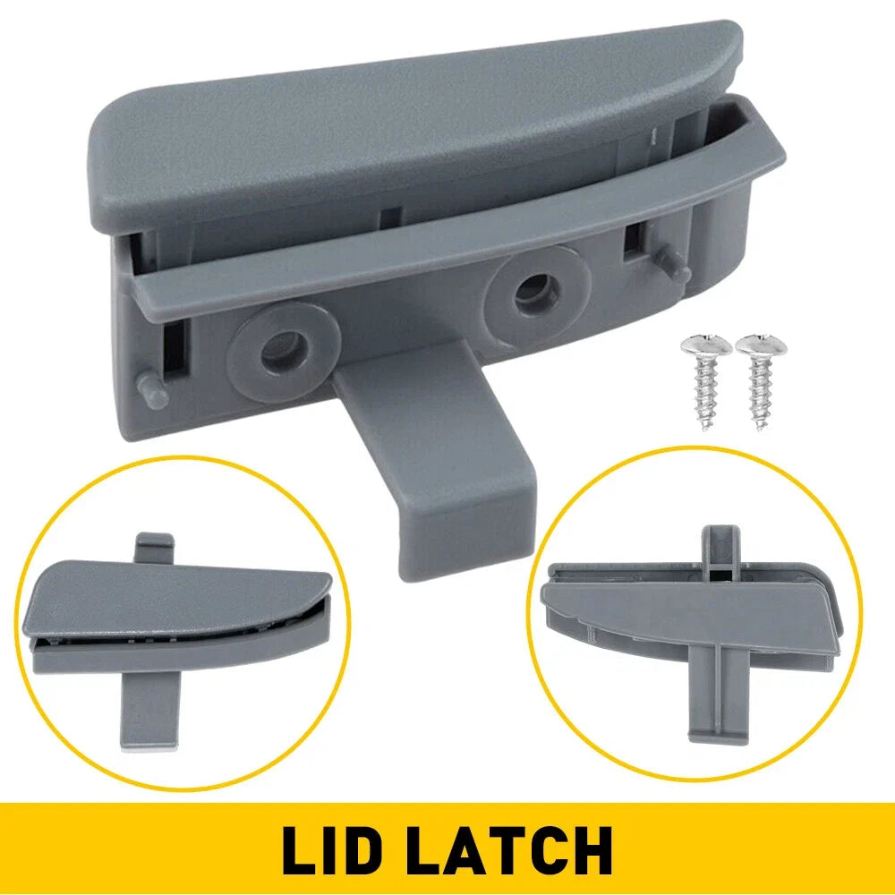 Center Console Lid Latch for Toyota Tacoma (2005–2023) Gray