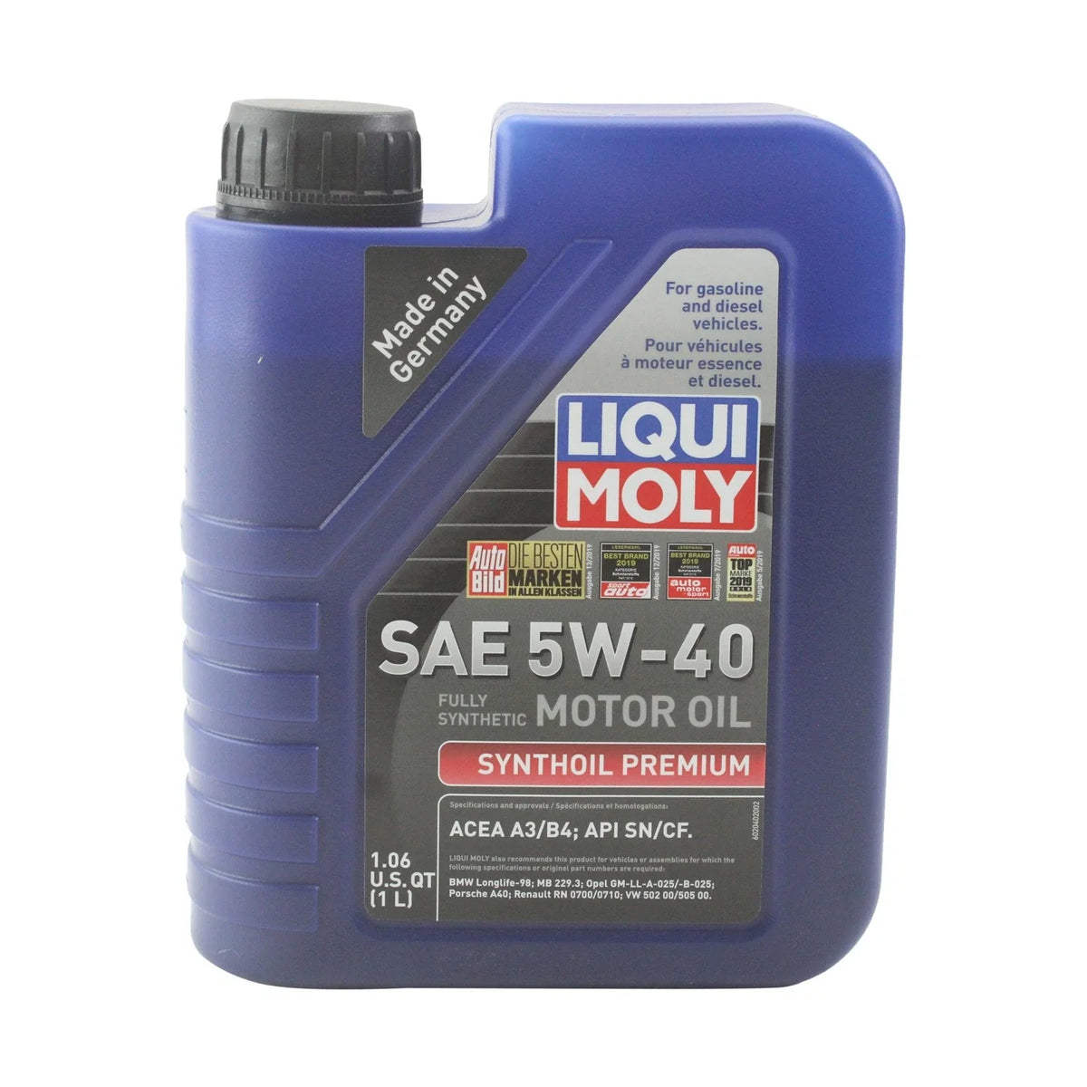 Liqui Moly 2040 Engine Motor Oil 5W-40 for (1 L)