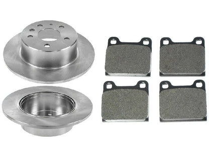 Brake Pad and Rotor Kit for Mercedes 280C (1973–1976) 11985HGYD