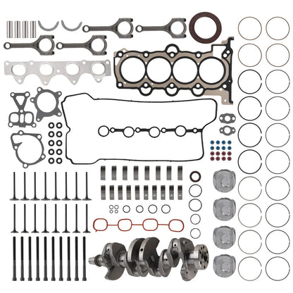 G4FD Engine Overhaul Rebuild Kit w/ Crankshaft Rods for Hyundai Accent Kia 1.6L (2000–2015)