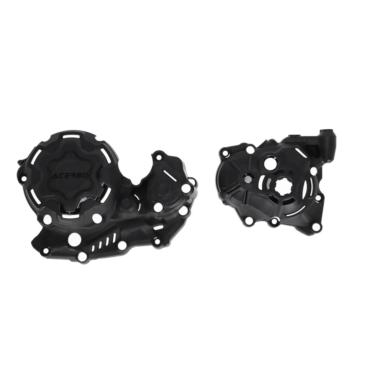 Acerbis X Power Kit Black Offroad Skid Plate for Yamaha YZ450F & YZ450FX (2019–2023)