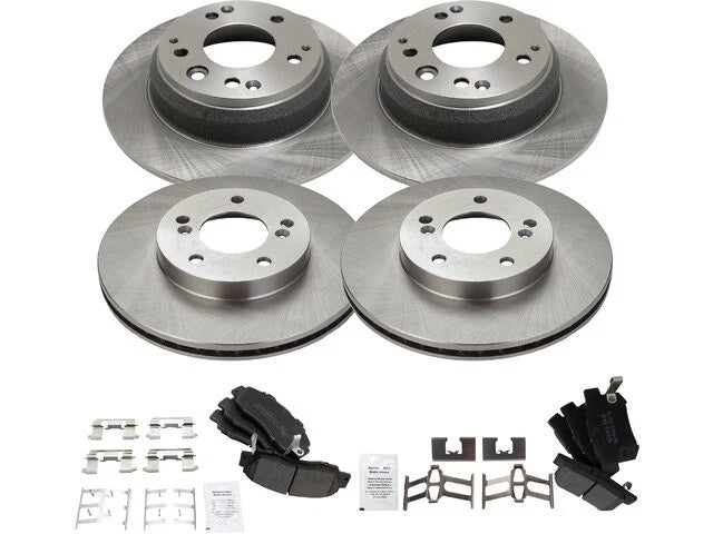 Brake Pad and Rotor Kit for Acura RL (1996–1998) 65438XSDB
