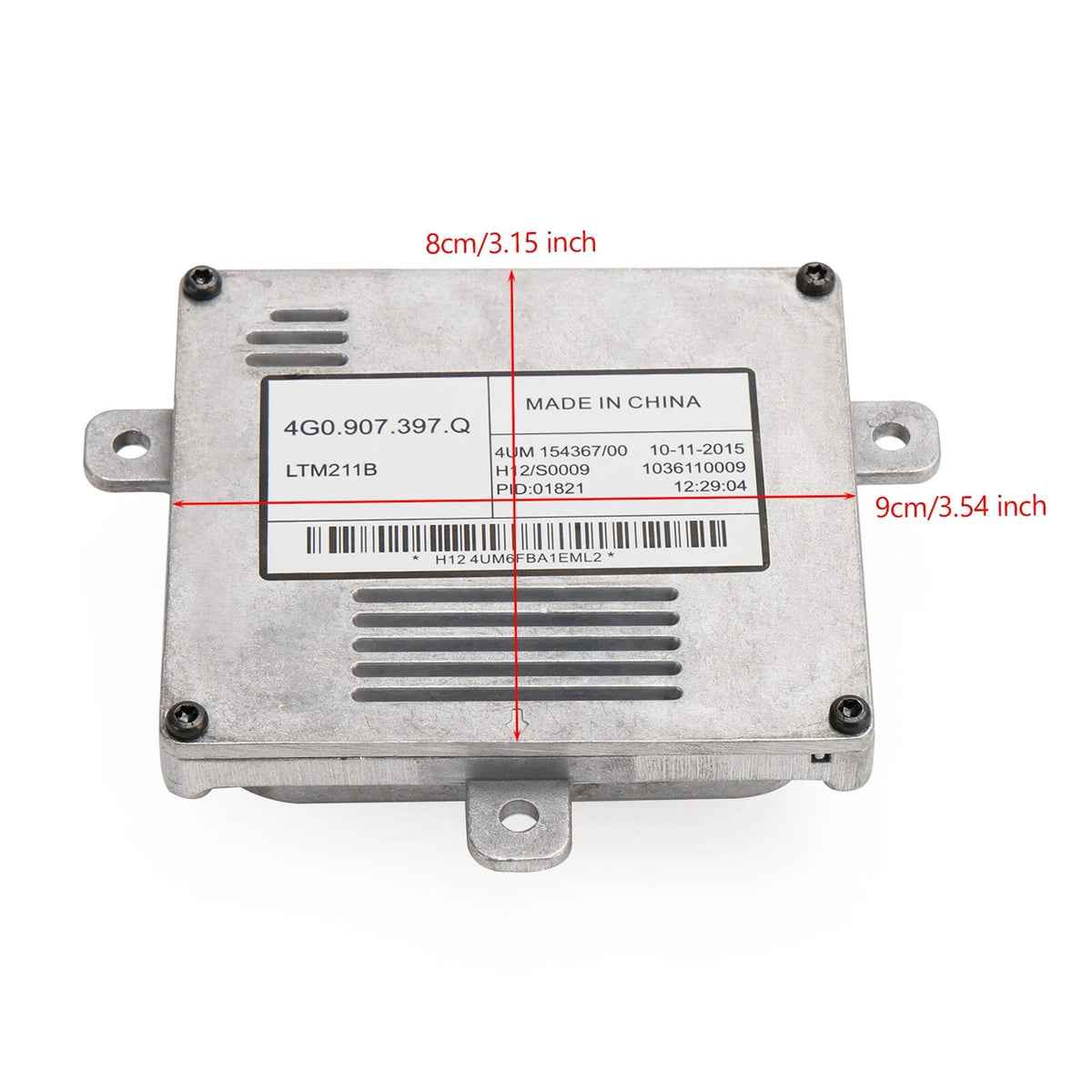 Xenon Headlight Ballast Control Unit for Audi A6 C7 (2012–2018) 4G0907397Q
