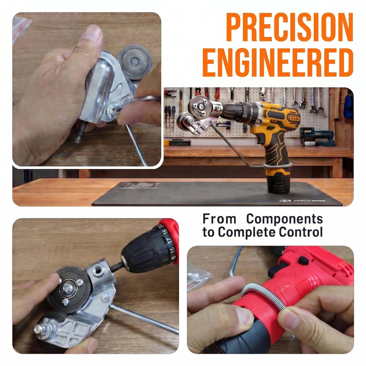 Metal Sheet Cutter Drill Attachment for Electric Shears Nibbler