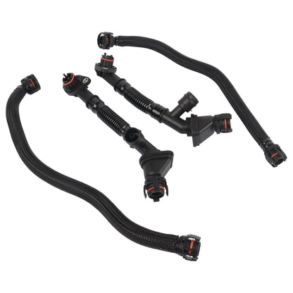 Set of 4 Breather Hoses for BMW 550i 650i 750i X5 X6 (2008–2016)