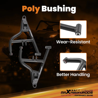Front A-Arms for Polaris RZR 4 900 / S 900 (2017–2020) 2" Extra Clearance