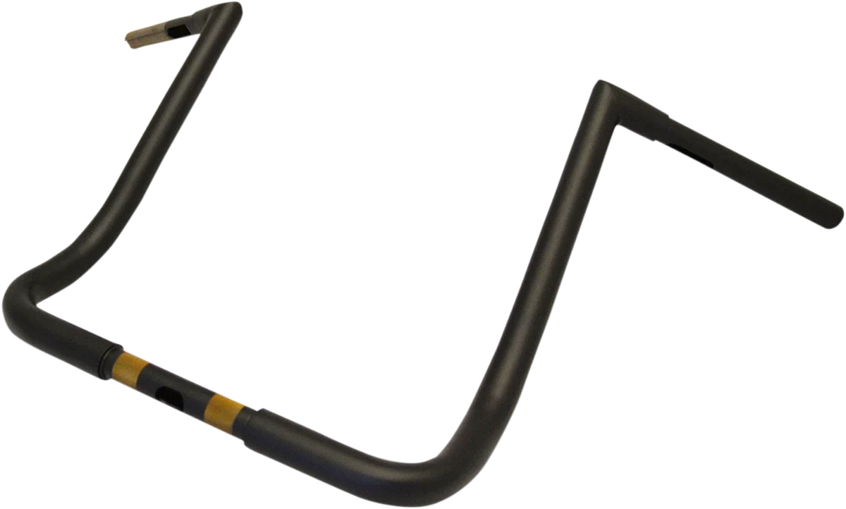 1-1/4" Twin Peaks Touring Handlebar for Harley Touring (16", Flat Black) LA-7361-16M