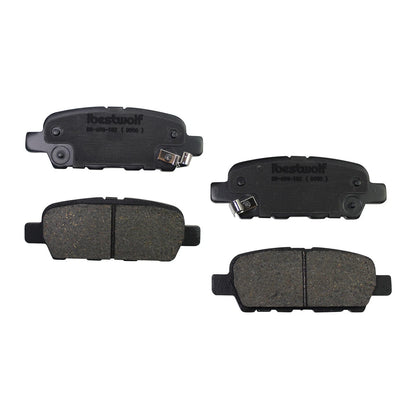 Set of 4 Rear Ceramic Brake Pads for Infiniti EX35 (2010–2012) D905 P-905 905