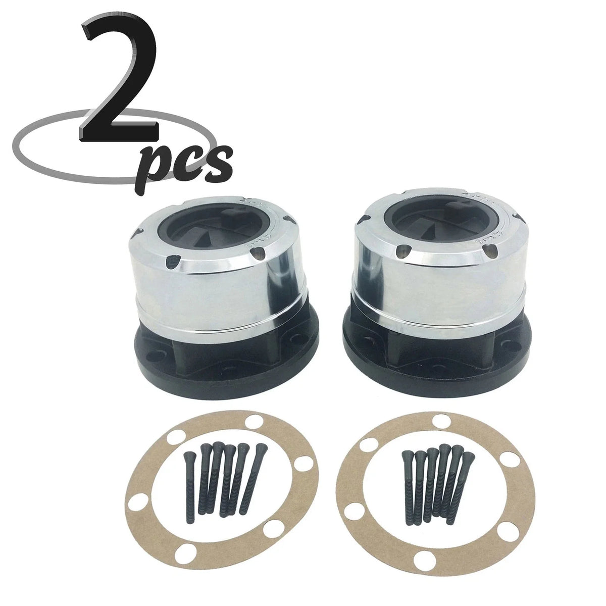 Set of Locking Hubs for Nissan Frontier/Xterra/Pathfinder (1998–2004)