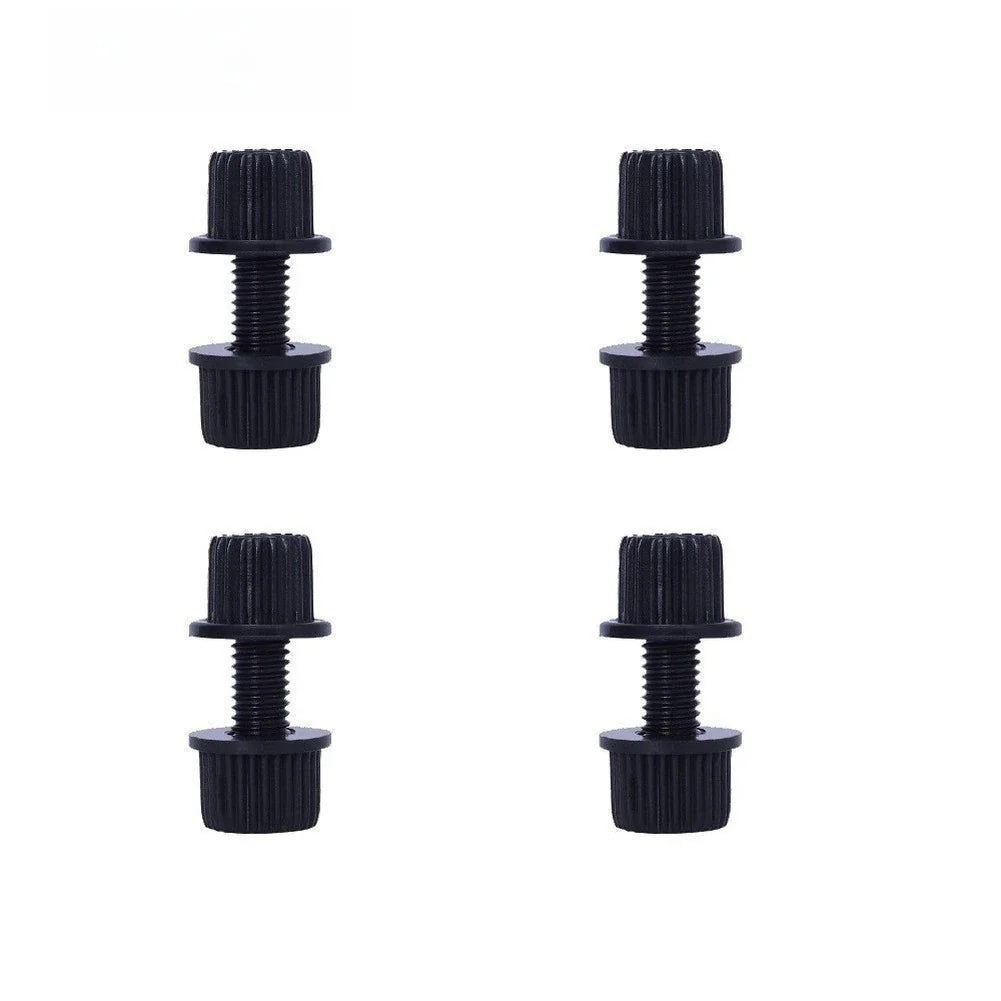 Set of 4 Nylon M25 License Plate Screws for Boat Motorcycle