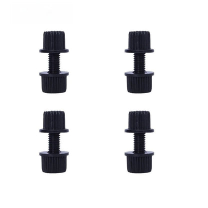 Set of 4 Nylon M25 License Plate Screws for Boat Motorcycle