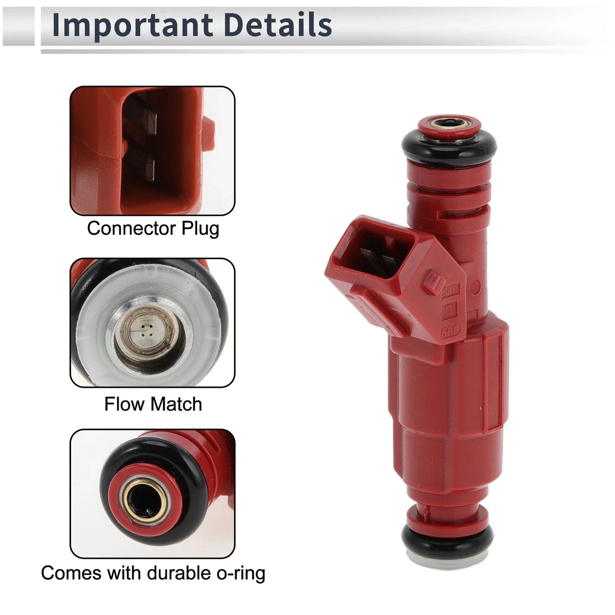 Fuel Injector No.0280155735 for Ford Explorer 4.0 (1997–1998)