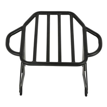 2-Up Black Luggage Rack for Harley Touring Road Street Electra Glide (2009–2023)