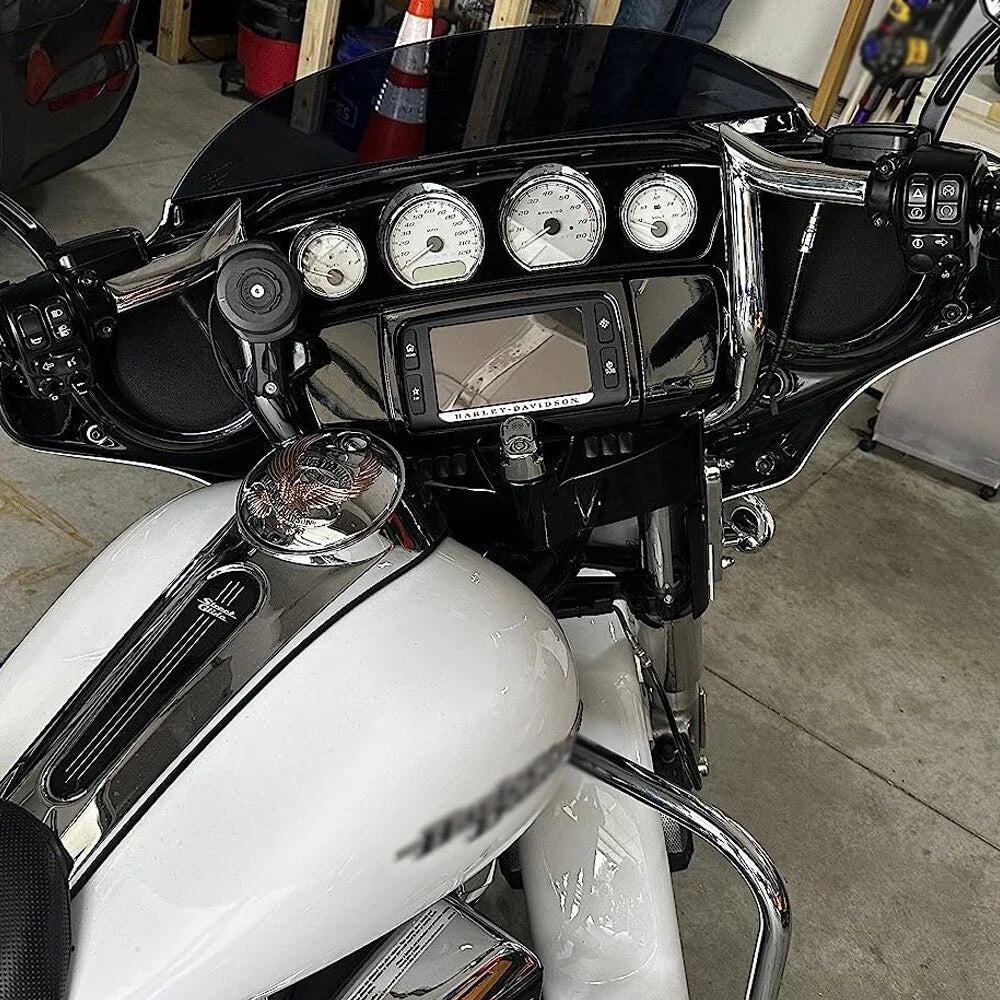 Chrome 12" Ape Meathook Handlebars for Harley Ultra Limited FLHTK (2010–2023)