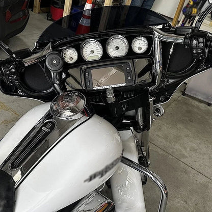 Chrome 12" Ape Meathook Handlebars for Harley Ultra Limited FLHTK (2010–2023)
