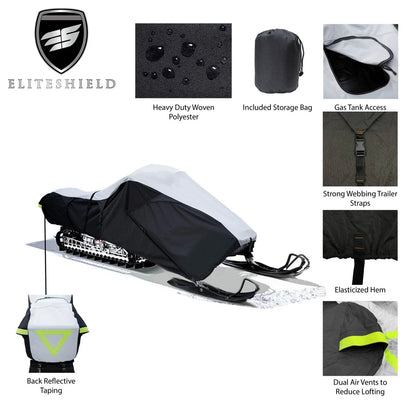 Heavy Duty Trailerable Snowmobile Sled Cover for Polaris RMK Shift 600 800