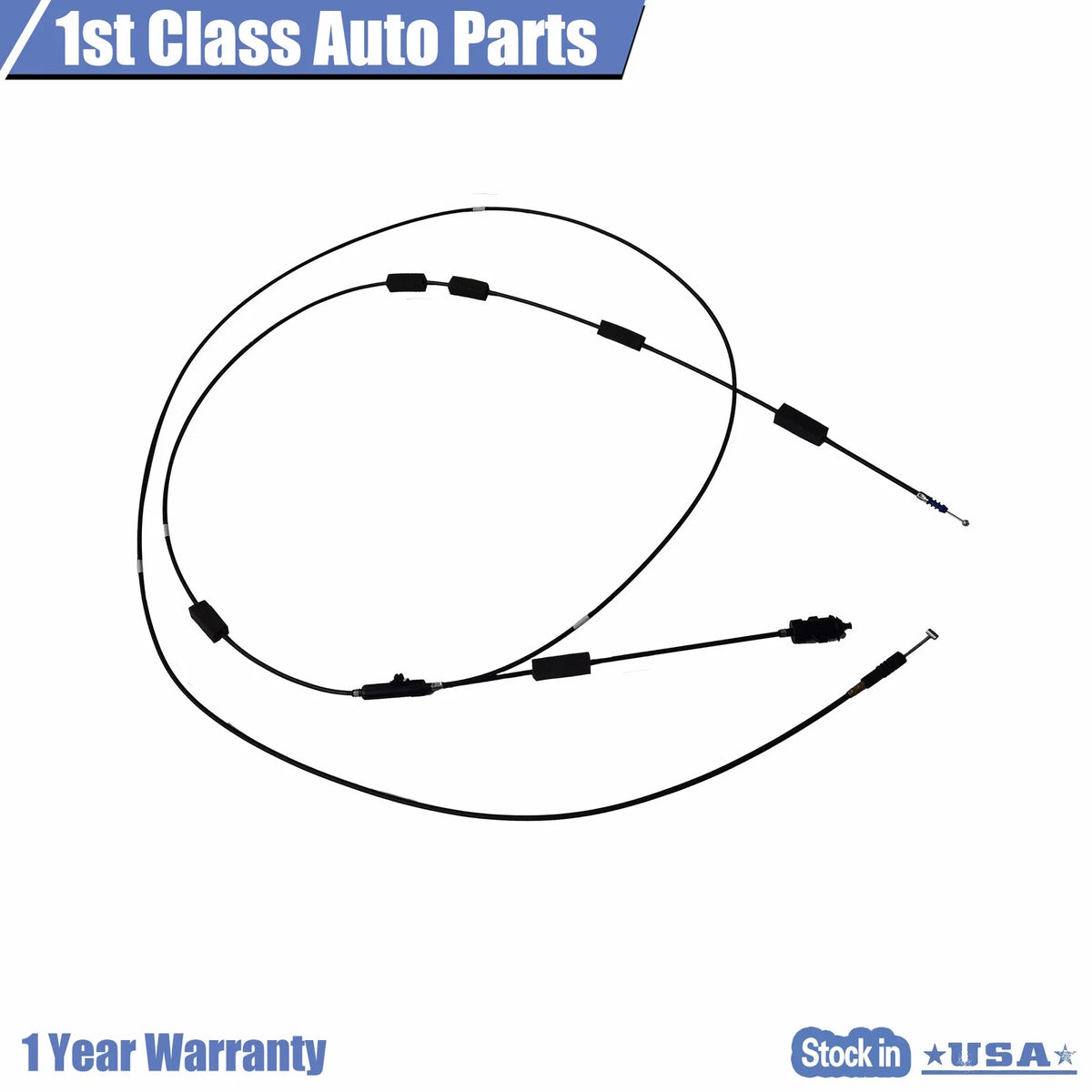 Fuel Filler Door & Trunk Lid Release Cable for Honda Accord (2006–2007) 912624 V6