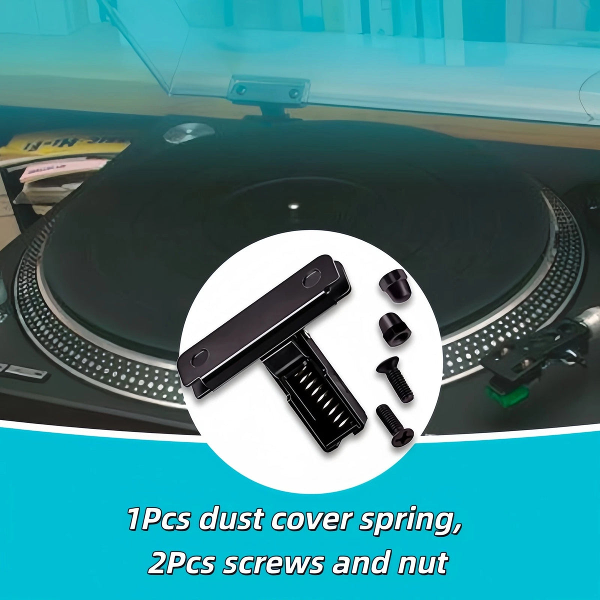 Dust Cover Hinge for Technics SL1200/SL1210 MK II Turntables