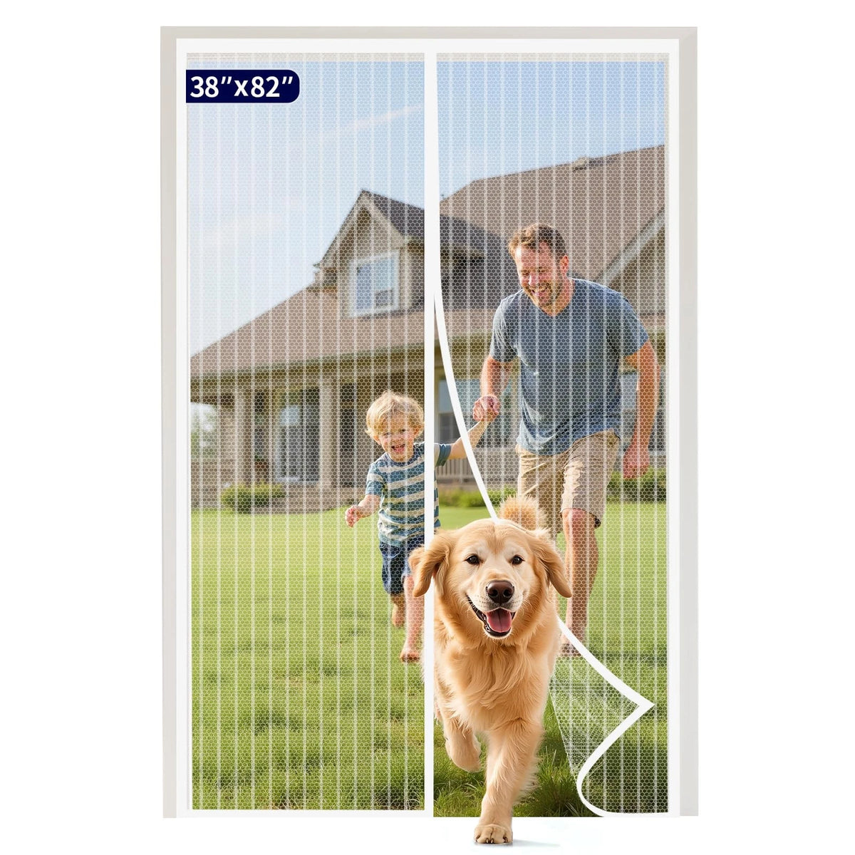 Magnetic Screen Door for Entry (38.0'' x 82.0'')