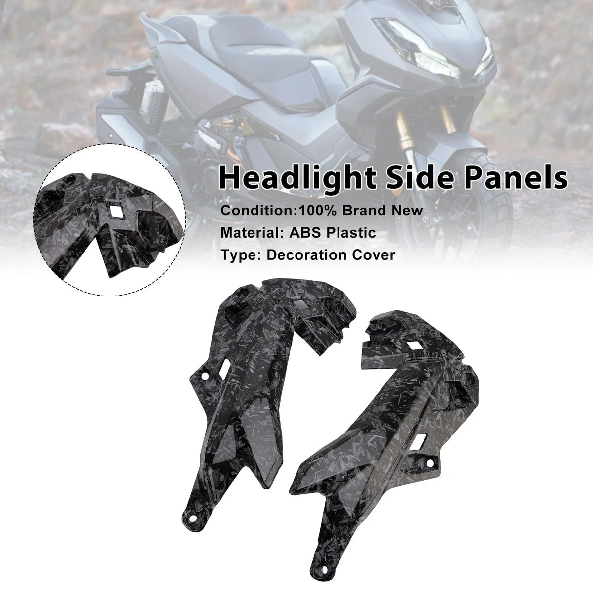Headlight Side Panels Fairing for Honda ADV 350 (2022–2025)