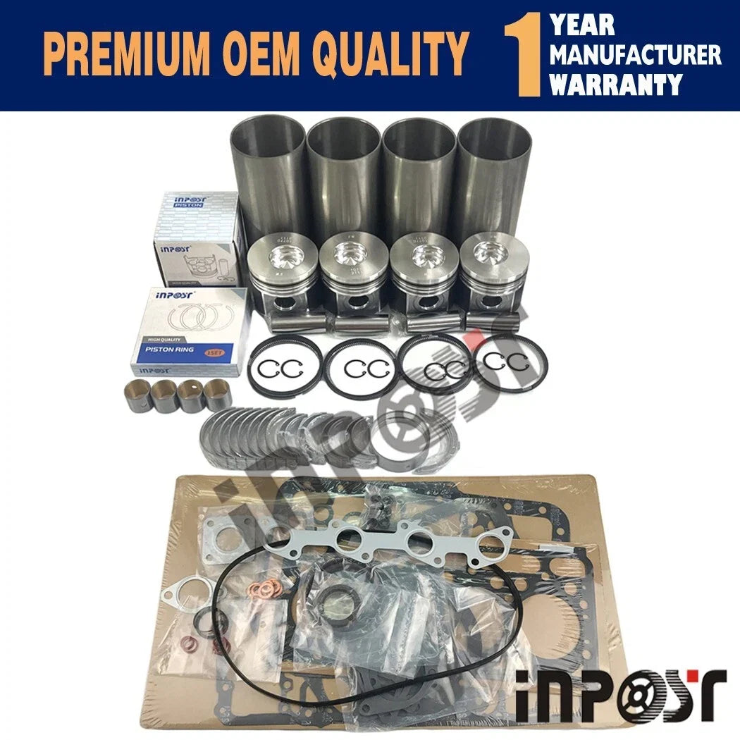 Rebuild Kit for Kubota V2003 V2003T V2003MDI Bobcat 337D 341D (–)