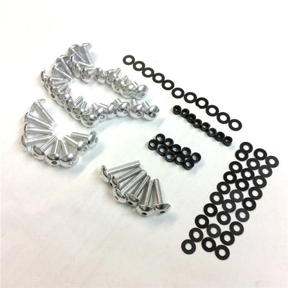 Aluminum Fairing Bolt Kit for Yamaha YZF R6 (2003–2007), YZF R6S (2006–2010)