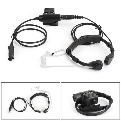 Waterproof Tactical Throat Mic Headset for BaoFeng BF-UV9Rplus BF-UV9R (E002-B881)