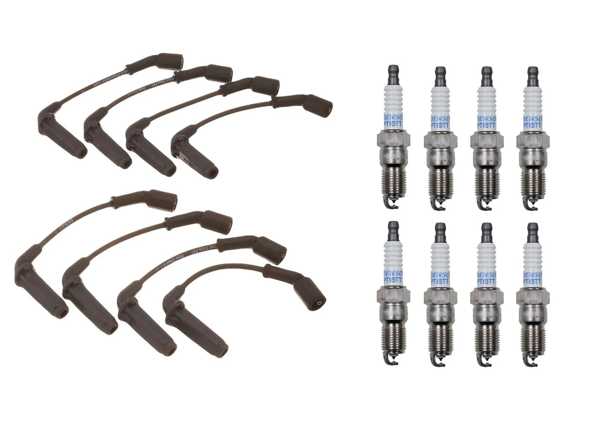 Denso Wire Set & Platinum TT Spark Plugs Kit for Chevy GMC V8