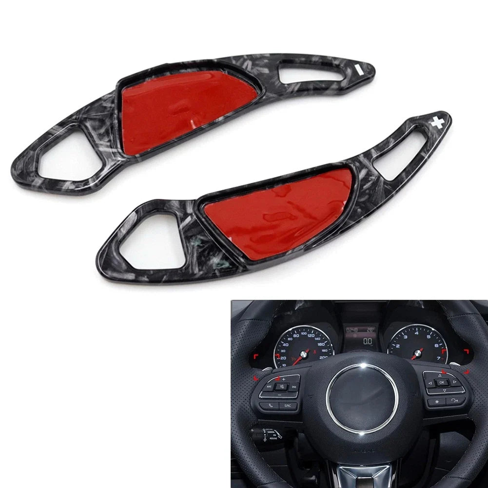 2pcs Steering Wheel Shift Paddle Extensions for MG HS RX5 RX8 MG5 GT MG6 (2018–2023)