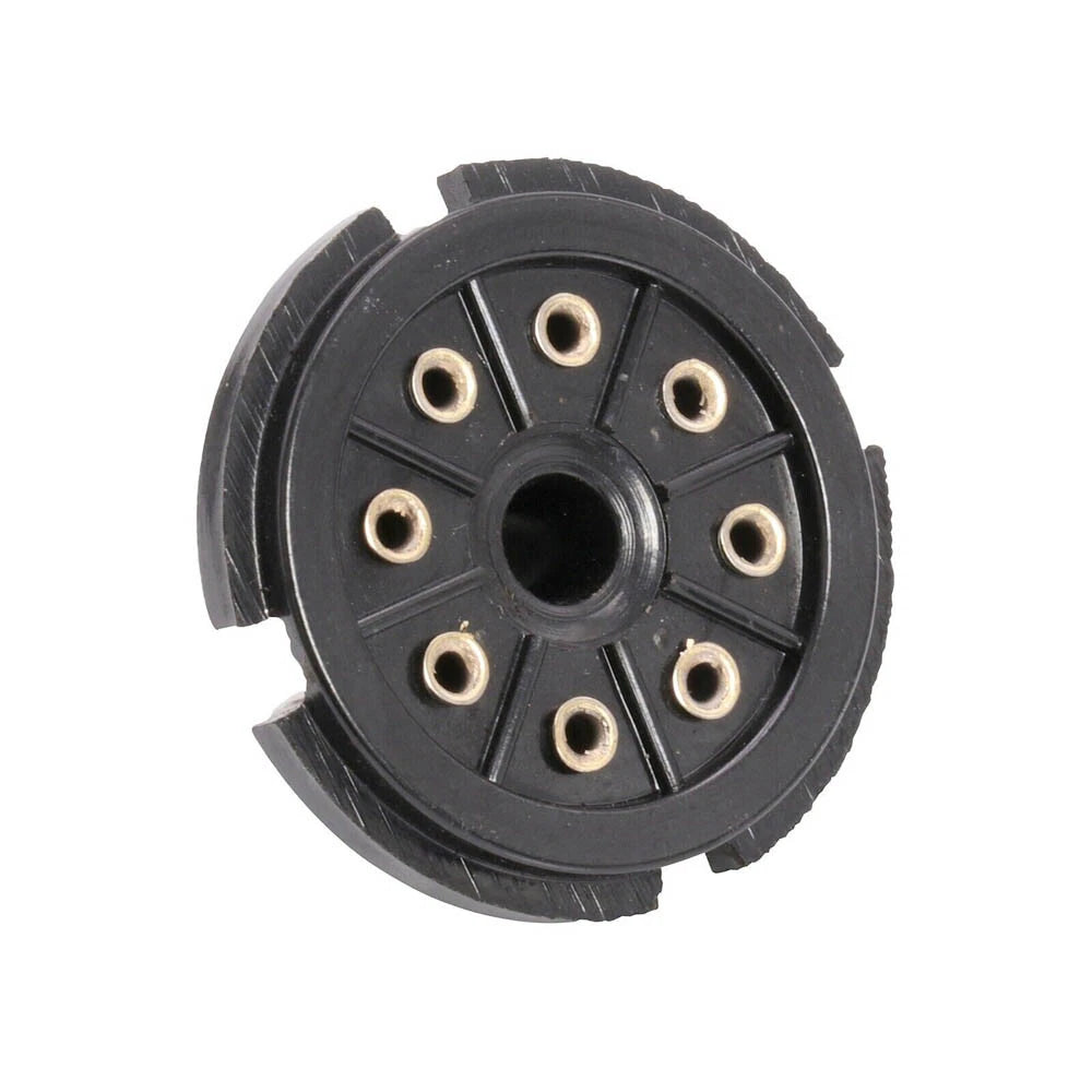 5Pcs 8Pin Octal Bakelite Tube Base Socket Saver Adapter for EL34 6N8P
