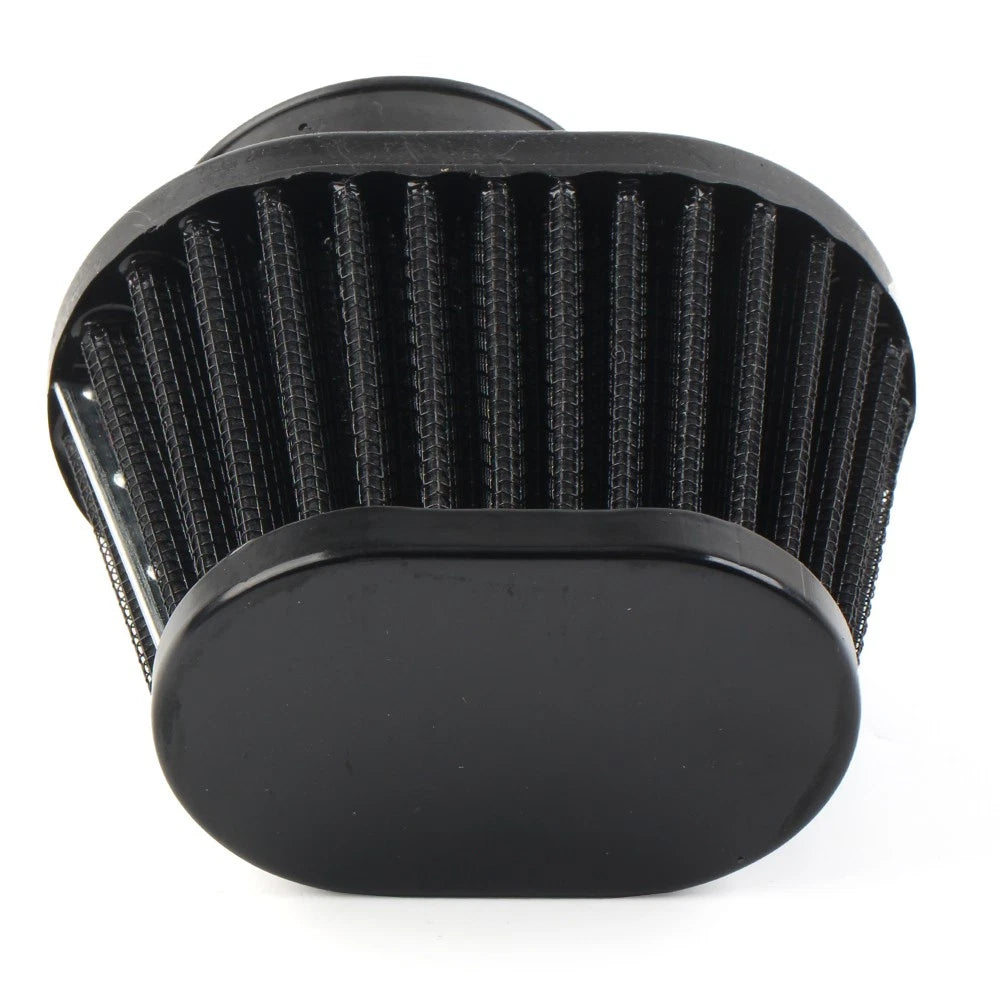 Black 51mm 2 Inch Air Intake Filter Cleaner Pod for Universal Motorcycle