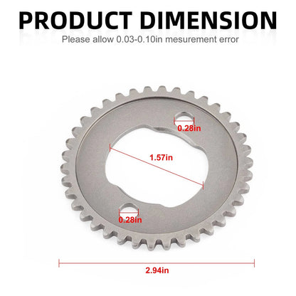 Camshaft Cam Sprocket Gear for Honda Fourtrax TRX300 (1988–2000) 14321-HC4-000