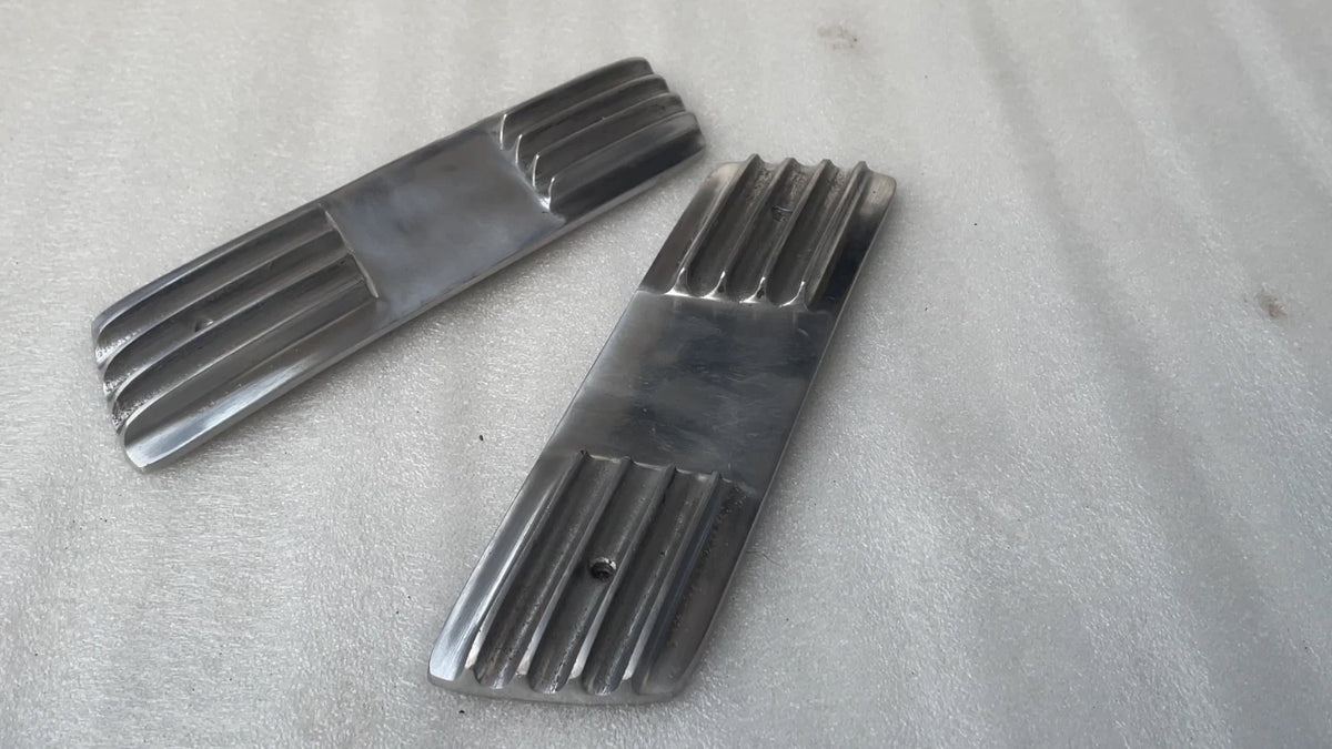 Side Panel Grill for Lambretta GP SX Scooter (Polished Aluminium)
