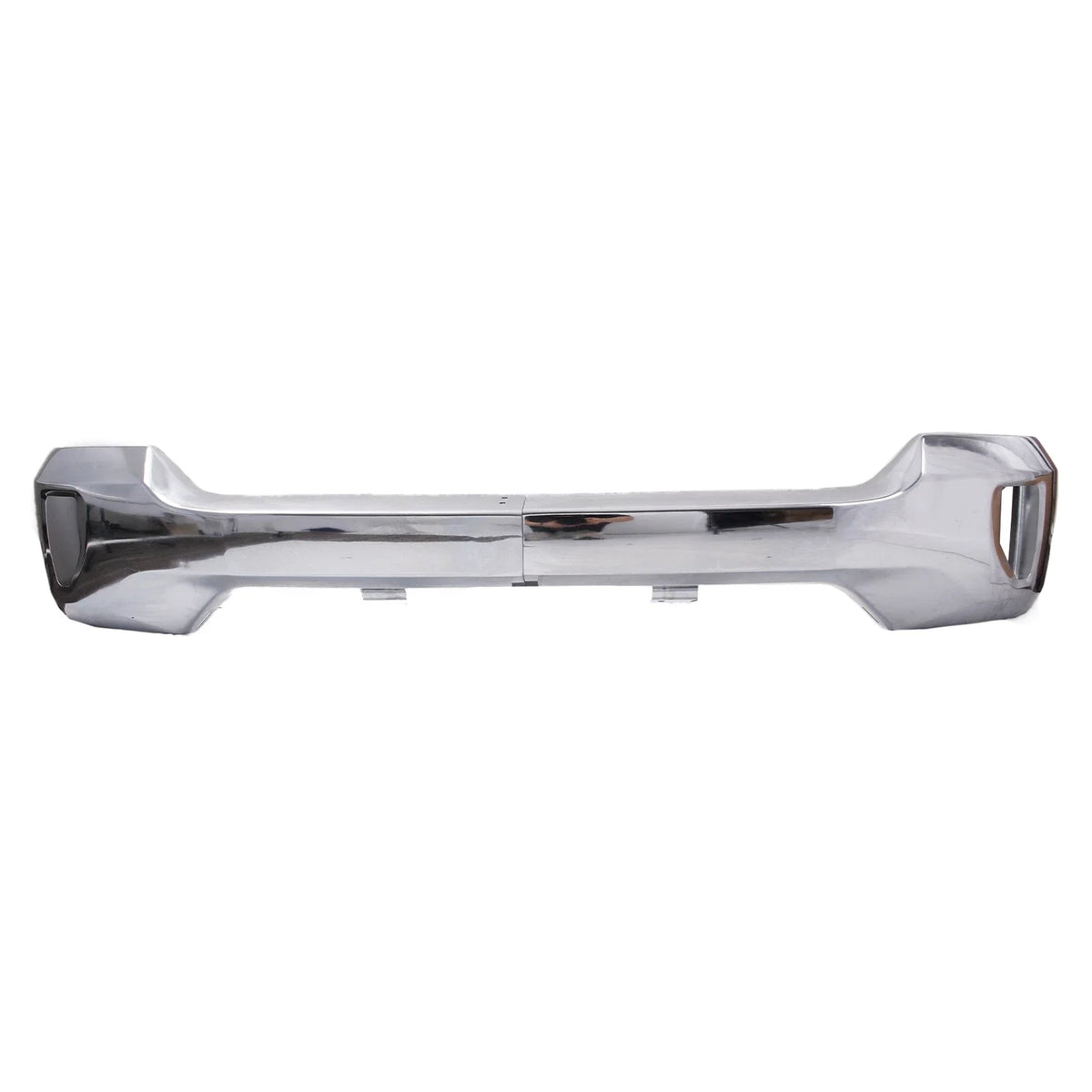 Front Bumper Face Bar for Chevy Silverado 1500 (2016–2019) W/ Fog Holes Chrome