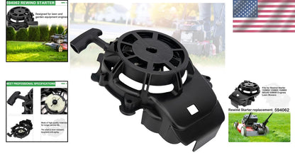 Recoil Starter Assembly for Lawnmowers (093J02, 103M02, 103M05)