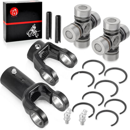 Front Drive Prop Shaft Yoke & U-Joint Kit for Polaris Scrambler 400 500 (1995–2002) - 3260133