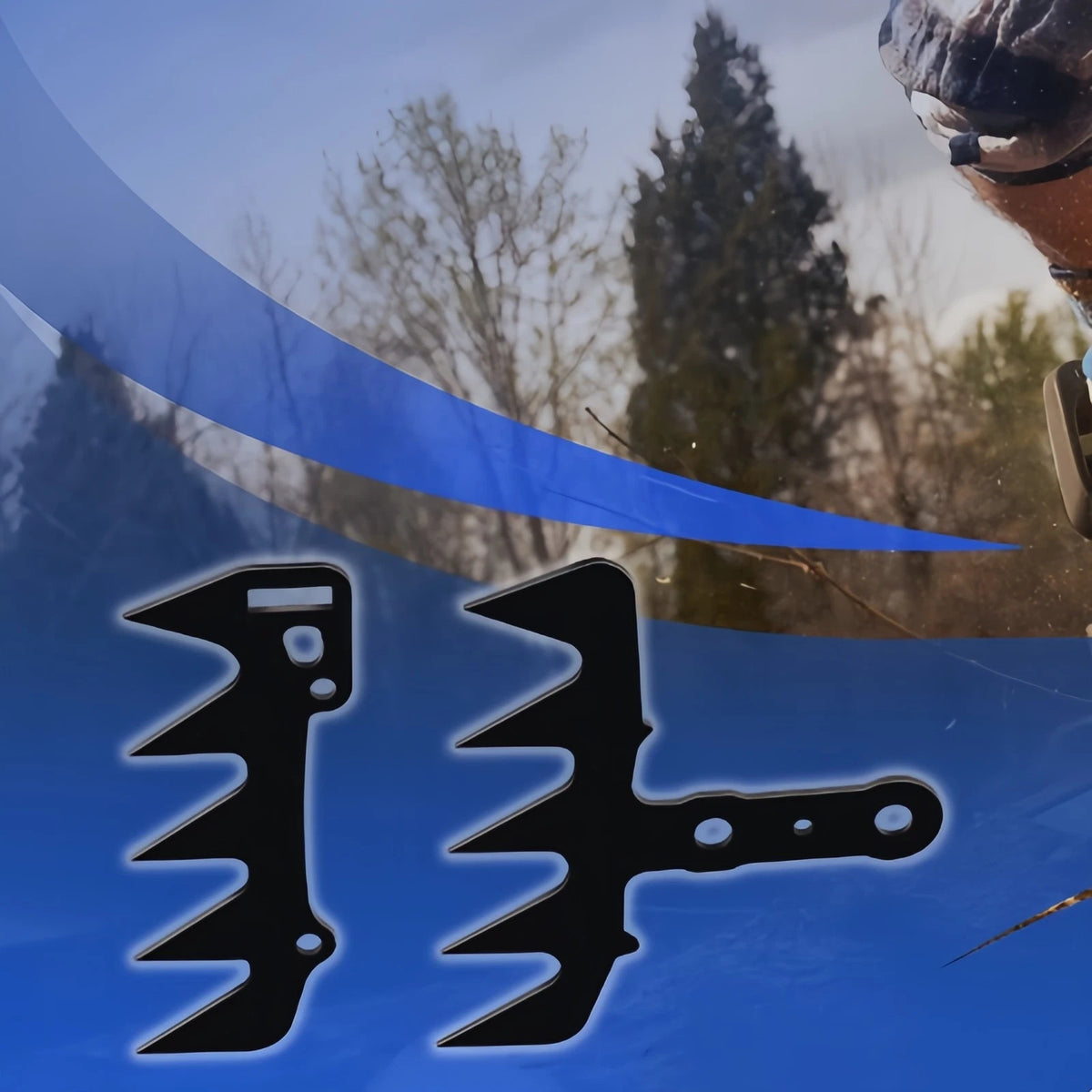 Set of 2 Bumper Spike for Echo CS-590 Chainsaw