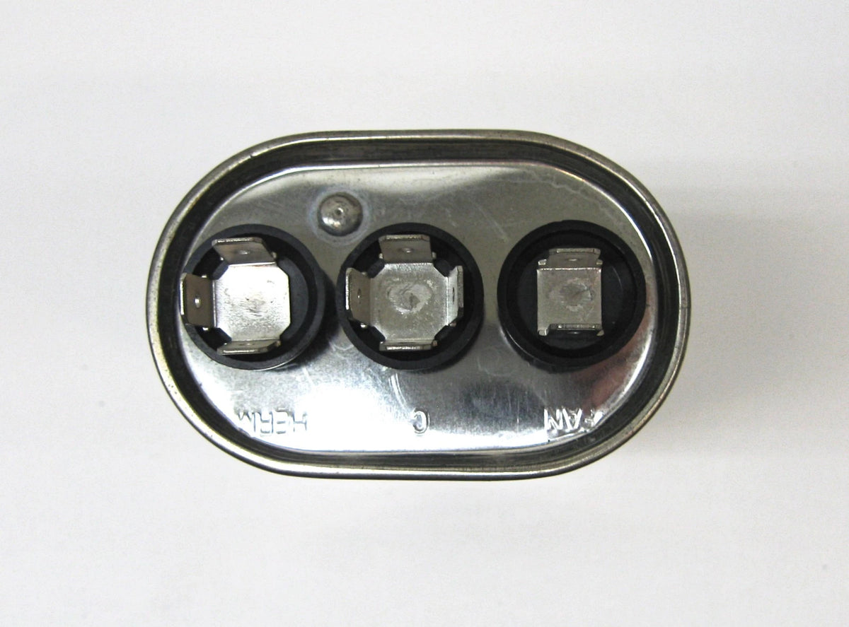 HVAC Oval Motor Run Dual Capacitor for TitanPro TOCFD2510 (25/10 MFD/UF 440/370)