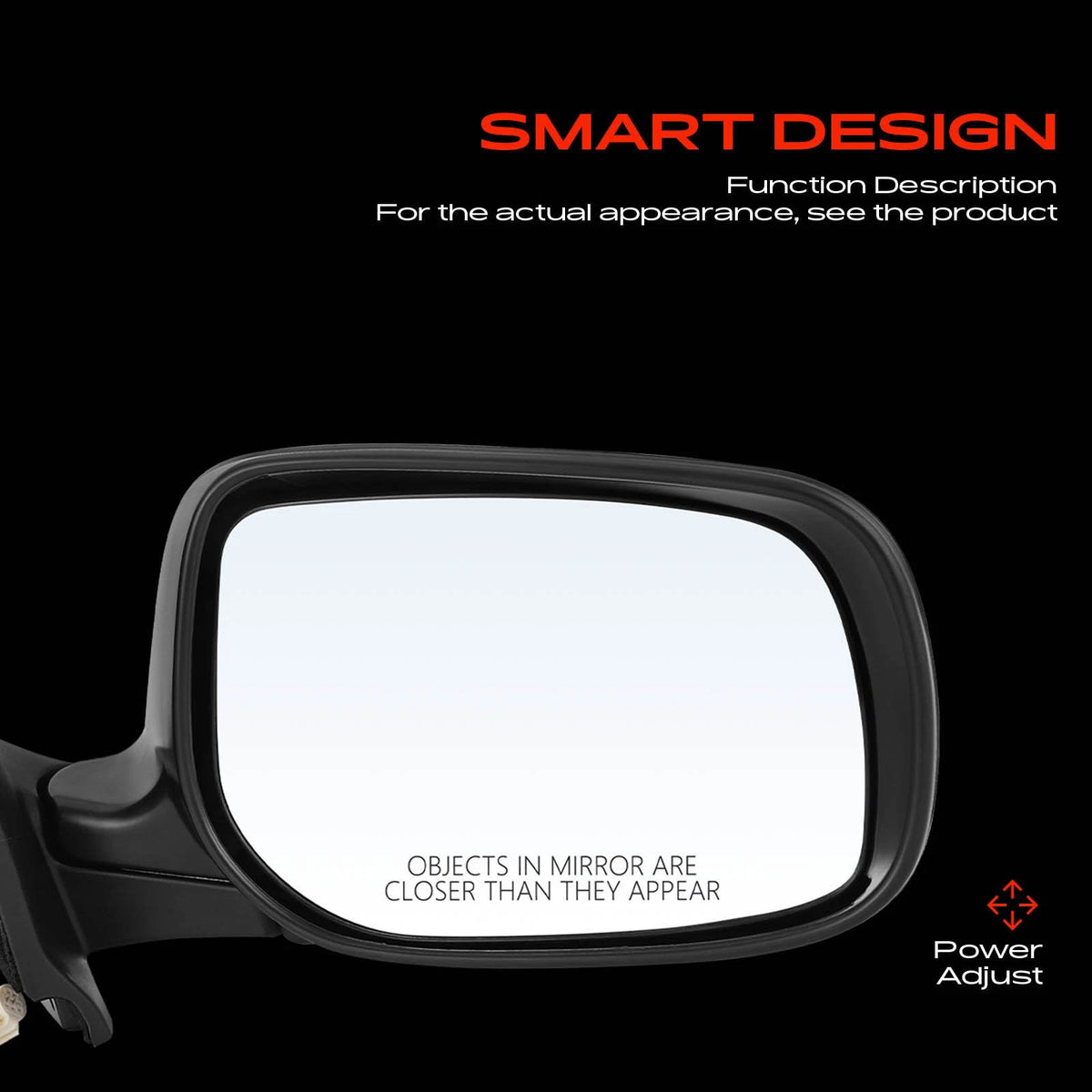 Power Mirror for Toyota Yaris (2007–2011) - 87910-52680, 8791052680, TO1321230