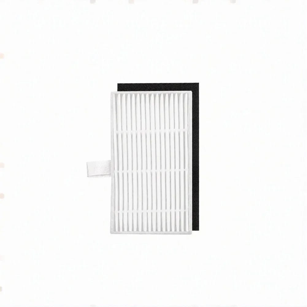 V Shape Main Brush, Side Brushes & HEPA Filters for Monsga MS1 MAX (2020–2023)