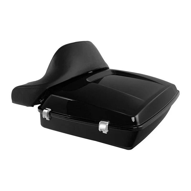 Chopped Trunk Backrest Solo Mount Rack for Harley Touring Road Glide (2014–2026)