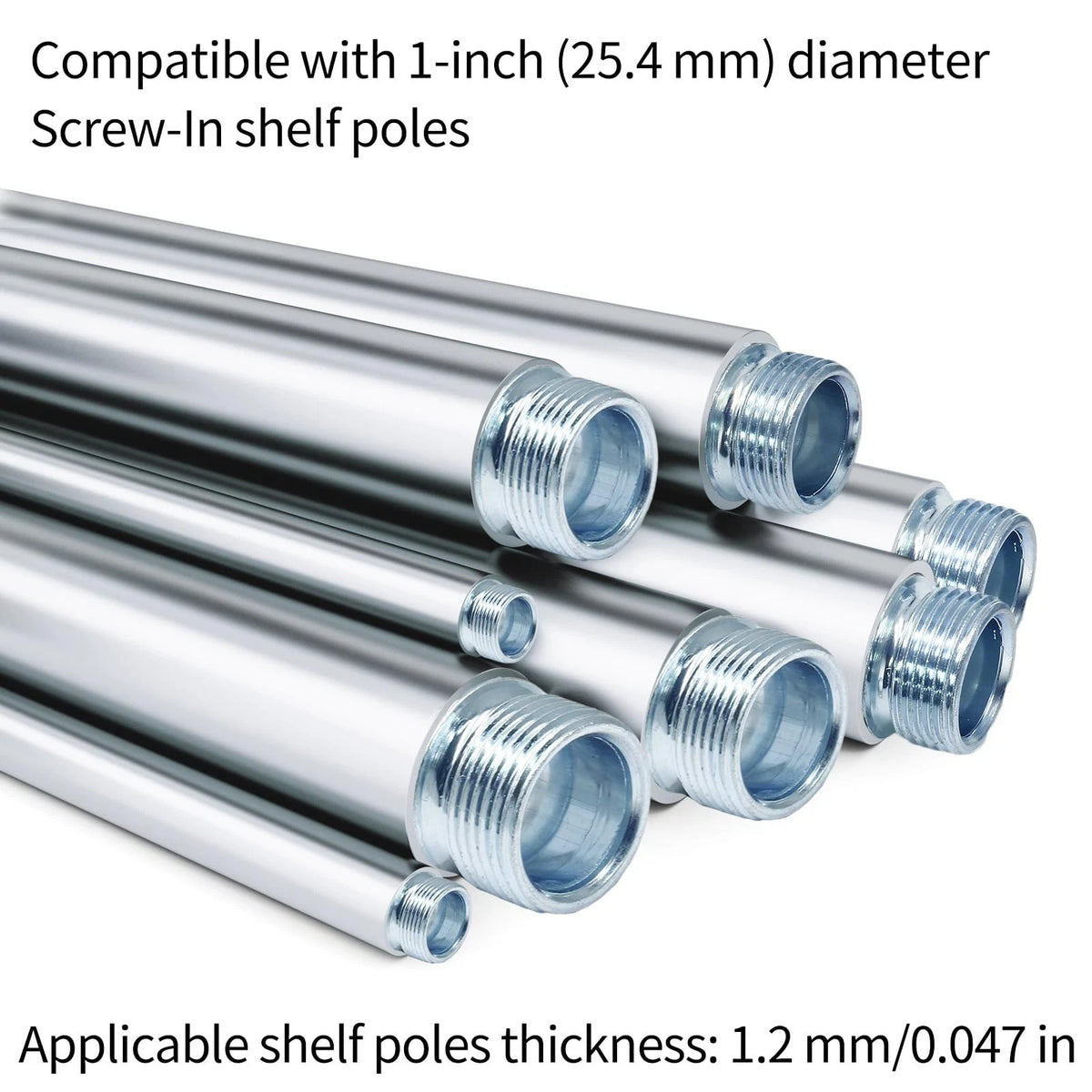 8X 3/4 Inch Metal Rack for Various Applications (No Specific Part Numbers)