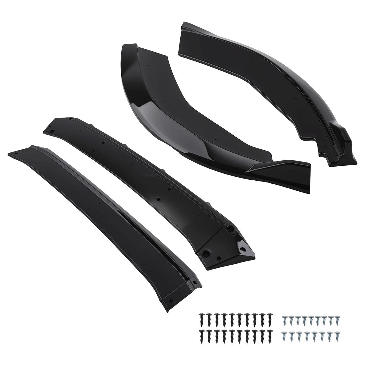 Bumper Lip M Style Kit for Honda Accord (2023–2025) Black Plastic