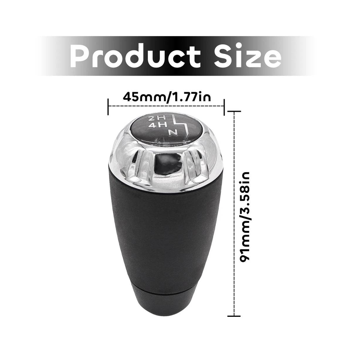 Manual Transmission Shift Knob for Jeep Wrangler JK (2011–2018) 68085307AB, 68085307AA