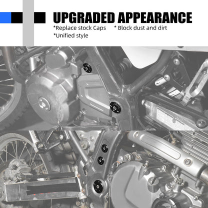 Pivot Shaft Cover Caps for Suzuki DR650SE DR650S (1996–2024)
