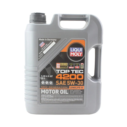 Liqui Moly Top Tec 4200 5W30 Engine Oil Change Kit for Q7 Touareg (2007–2015)