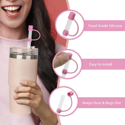 Reusable Straw Replacement for Stanley Cup (Compatible)