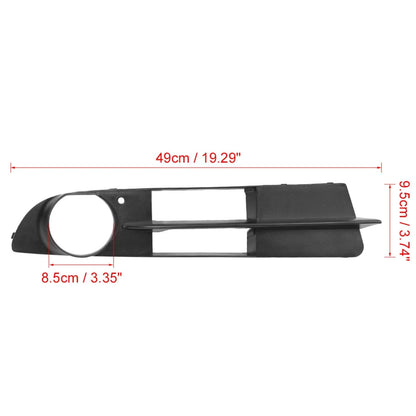 Right Side Fog Light Grille Cover Trim 51117049244 for BMW 525i (2004–2007)
